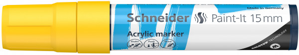 Acrylmarker Paint-It 330 15mm gelb