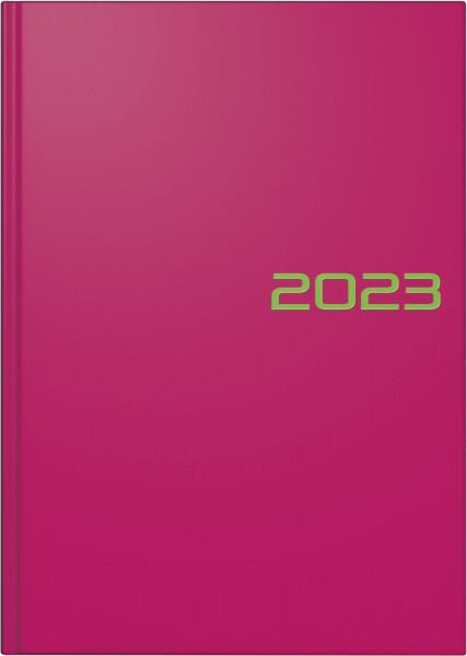 Buchkalender A5 pink
