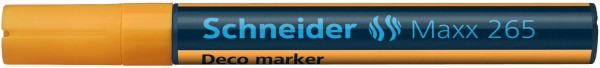 Windowmarker, Kreidemarker, Decomarker Maxx 265, 2-3 mm, orange