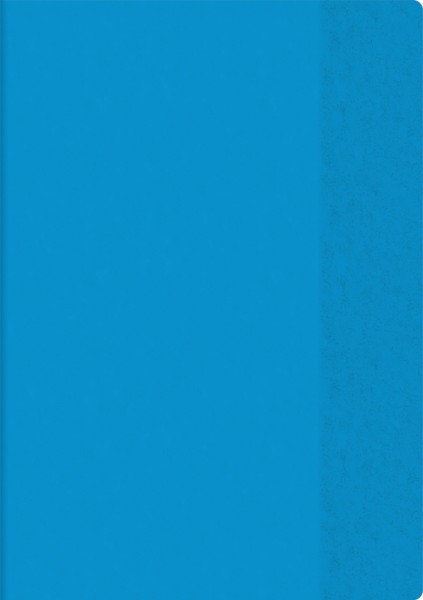 Hefthülle A5 transparent blau Folie