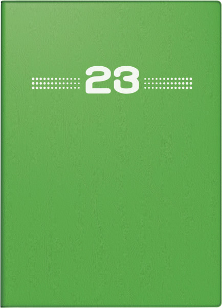 Taschenkalender Perfect 1W/2S grün