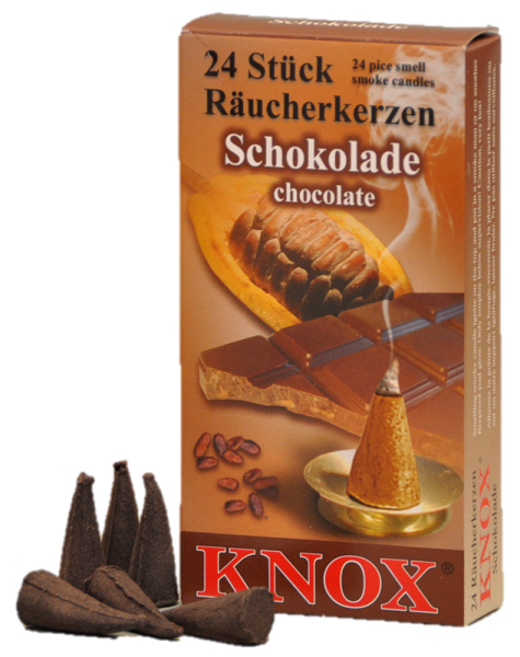 KNOX Räucherkerzen Schokolade