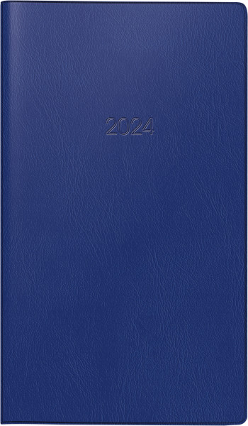 Taschenkalender 9x15cm blau 2S/1M