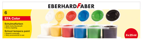 Schulmalfarben EFA Color 25 ml Set