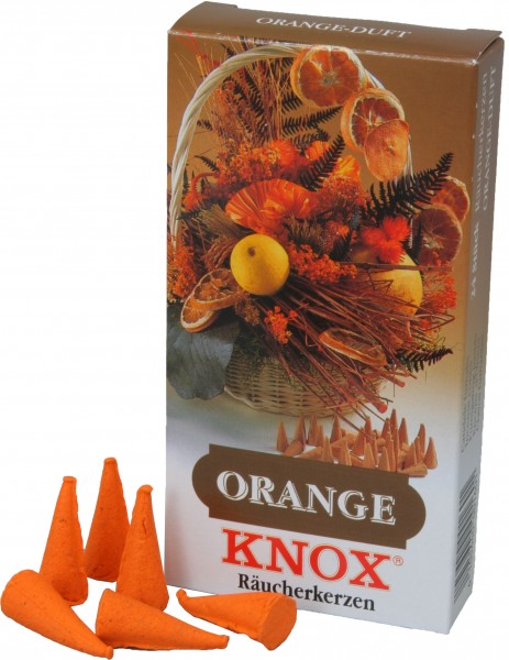 KNOX Räucherkerzen Orange