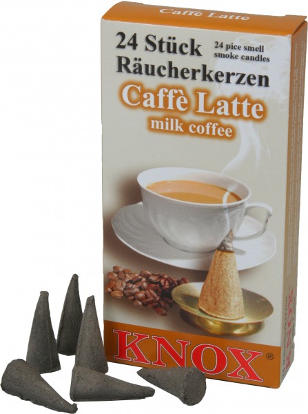 KNOX Räucherkerzen Kaffee Latte