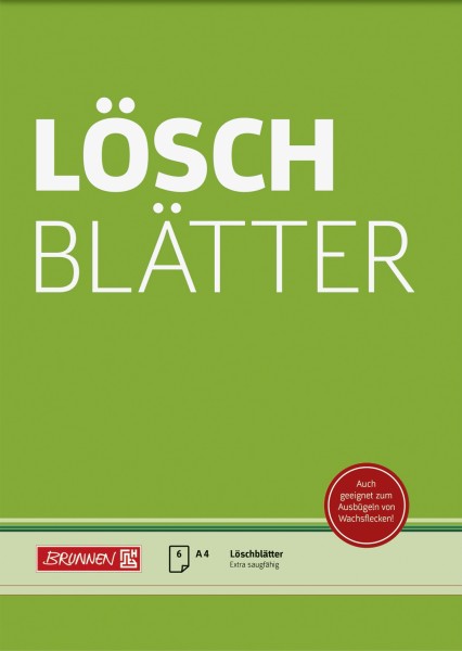 Löschblattblock A4 6 Blatt