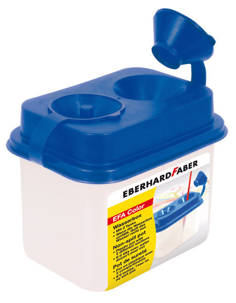 EFA Color Wasserbox 2 Näpfchen blau