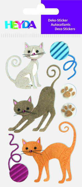 Sticker-Mix Katzen