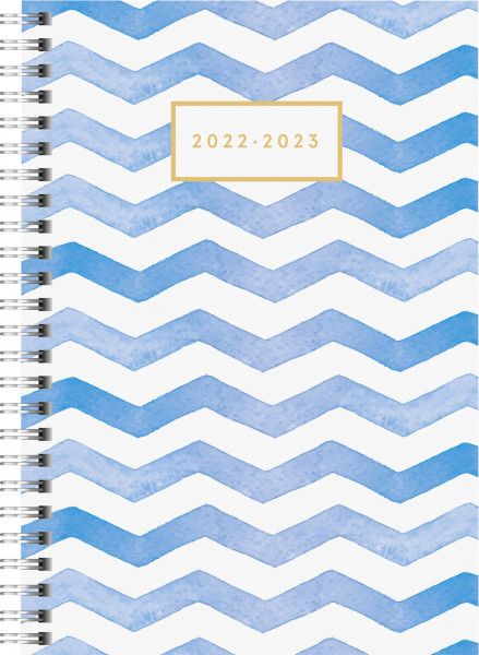 Buchkalender A5 HC 2S/1W Pattern